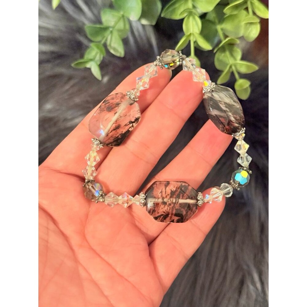 Stretch‎ Crystals Bracelet (c) - Picture 5 of 6